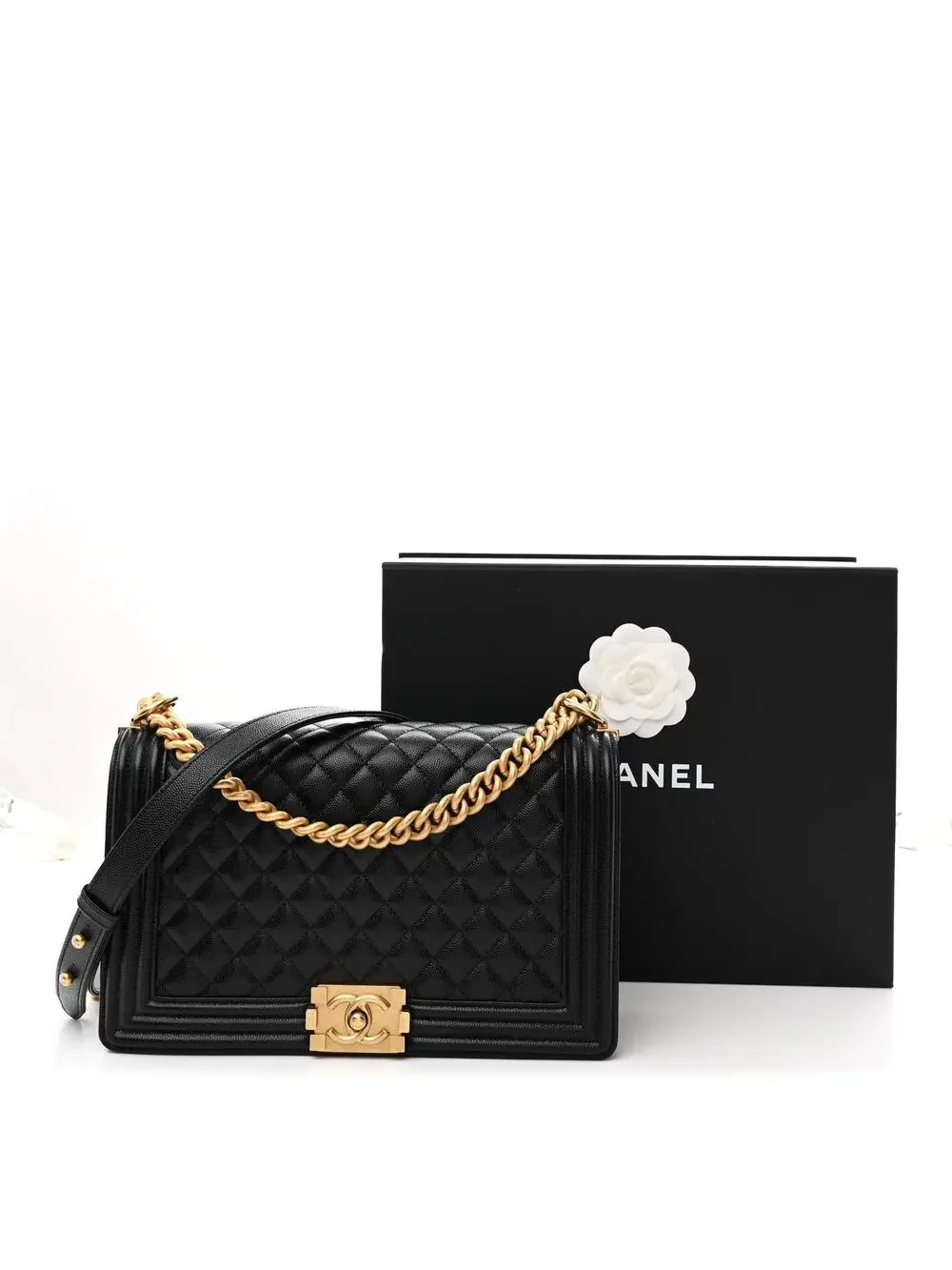 Chanel Caviar Quilted New Medium Boy #321985C45B